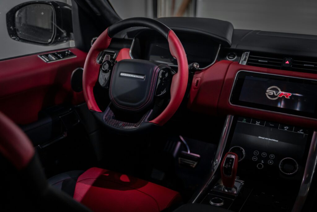 This is an image of interior of the car.